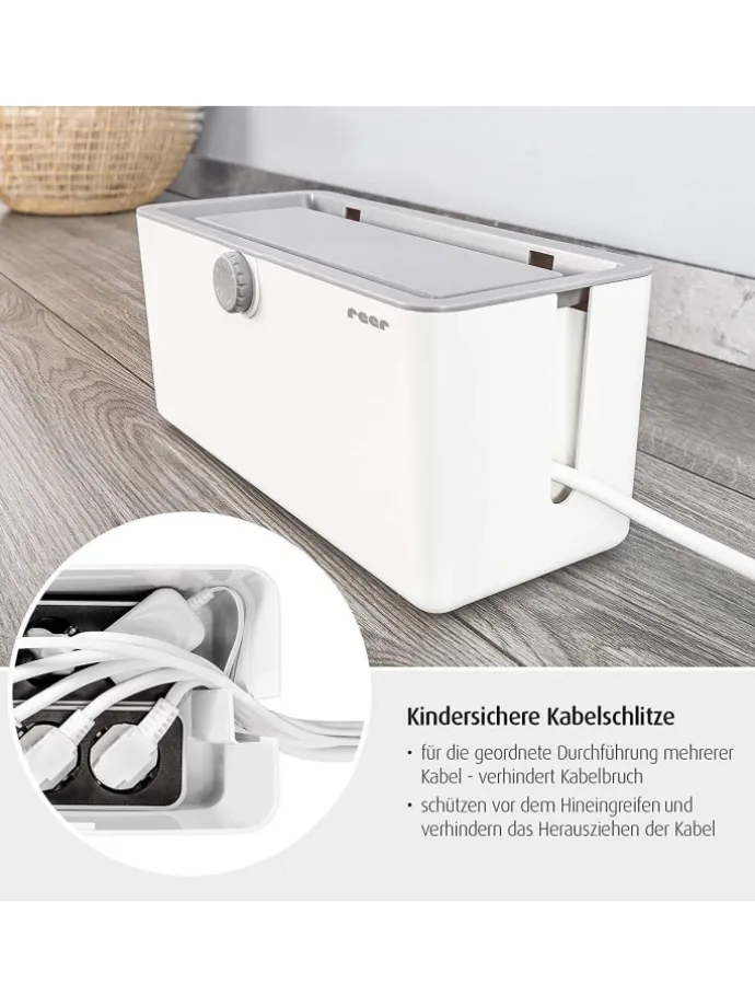 CableGuard Kabelbox in Weiß ab 0 Monate