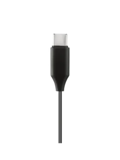 Calm, In-Ear, USB-C, Schwarz in Schwarz