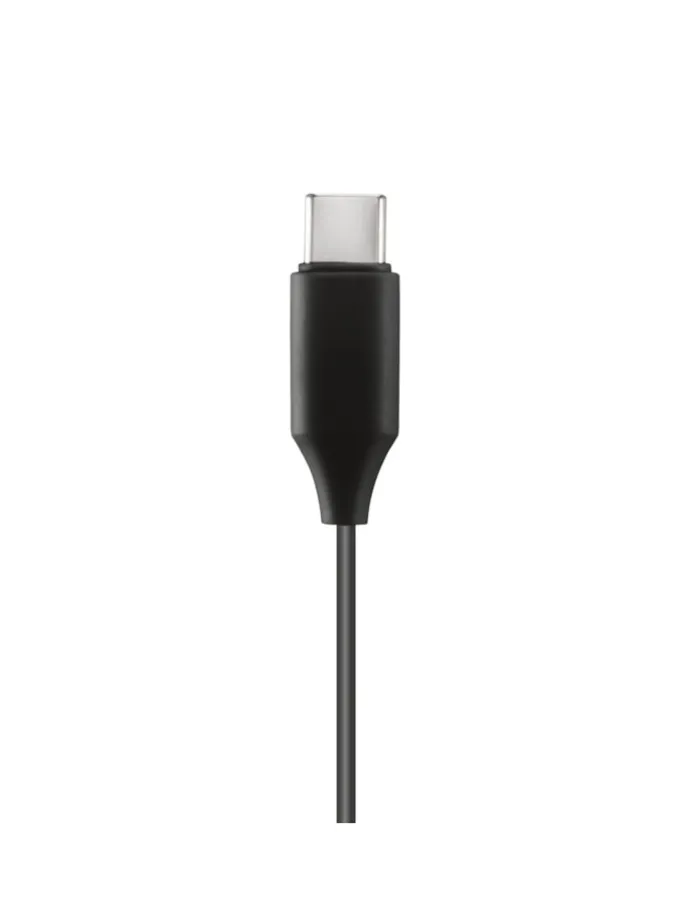 Calm, In-Ear, USB-C, Schwarz in Schwarz