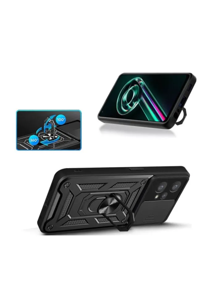 CamShield Armor Hülle kompatibel mit iPhone 14 Plus Transparent in Transparent