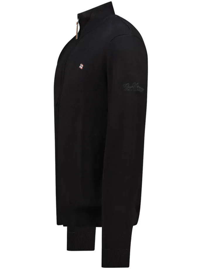 Cardigan "Fregate" in Schwarz