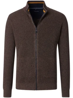 Cardigan in Braun