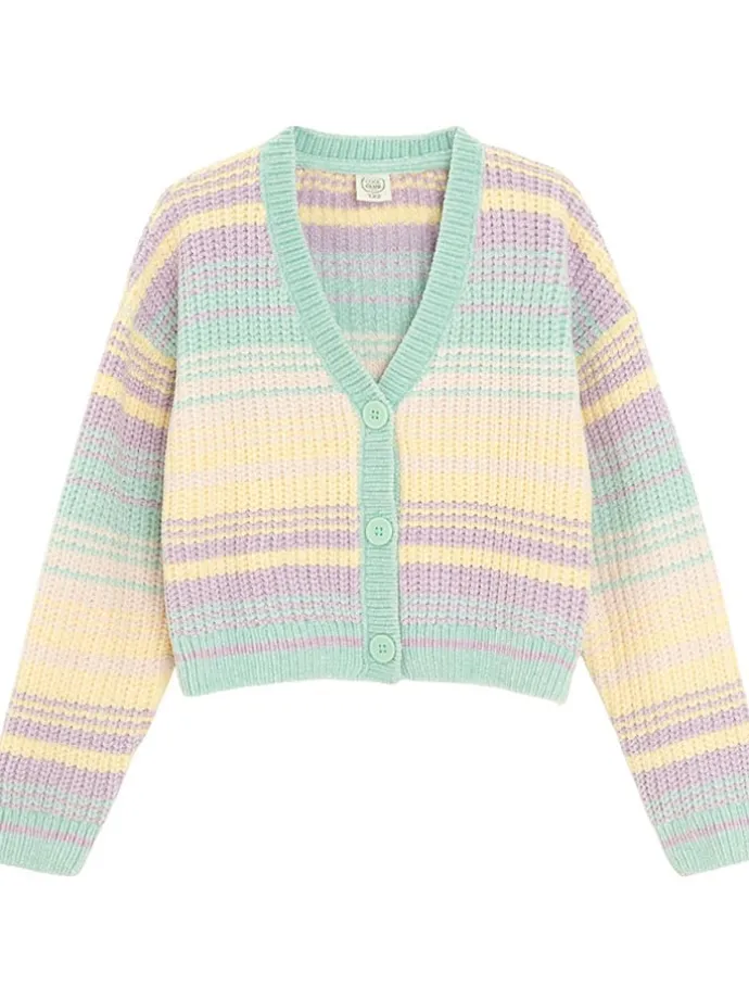 Cardigan in Bunt