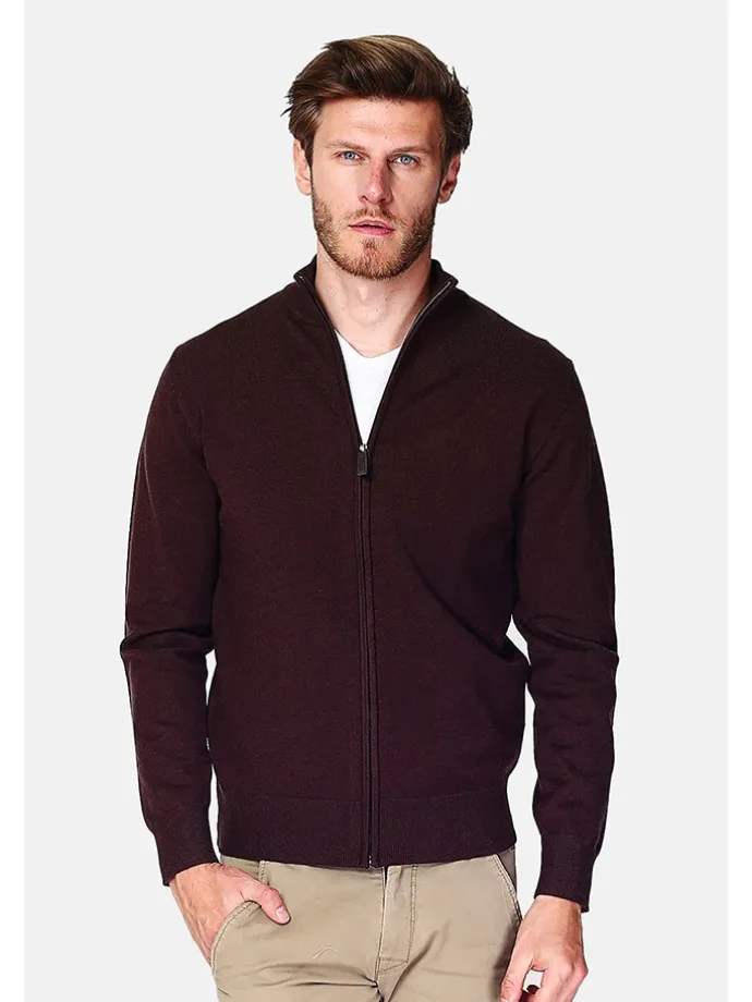 Cardigan in Dunkelbraun