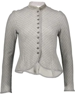 Cardigan in Grau