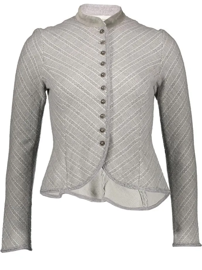 Cardigan in Grau