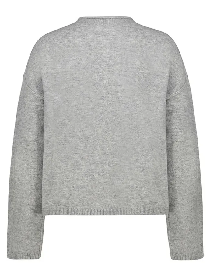 Cardigan in Hellgrau