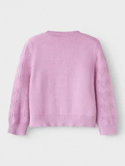 Cardigan in Rosa