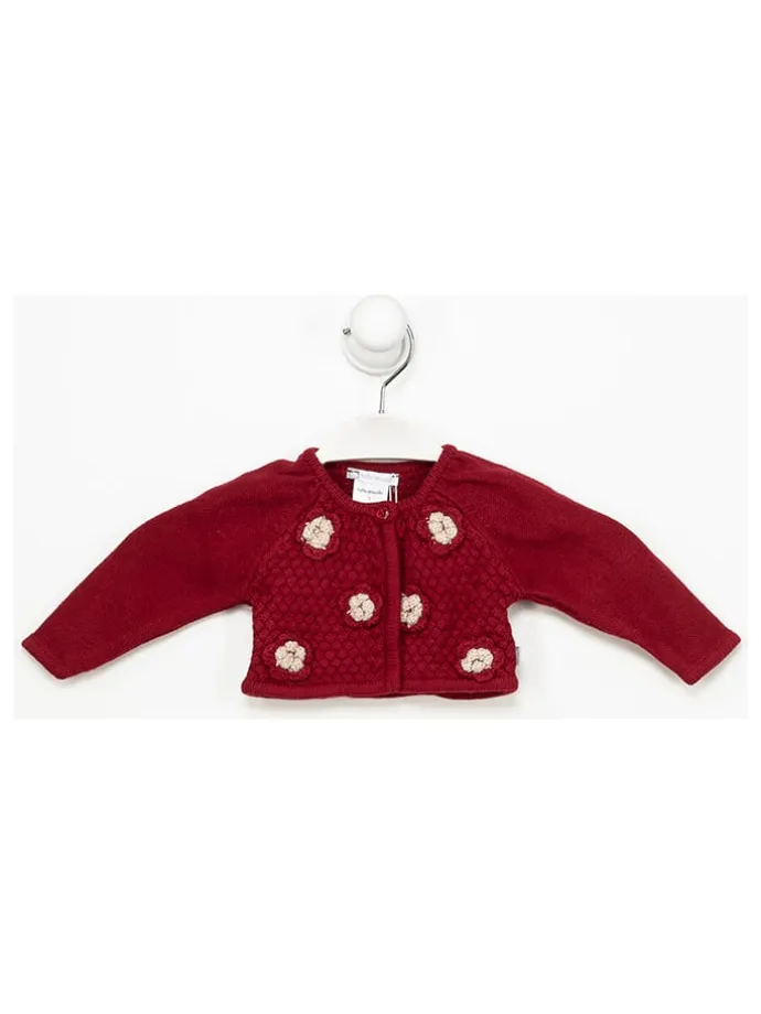 Cardigan in Rot