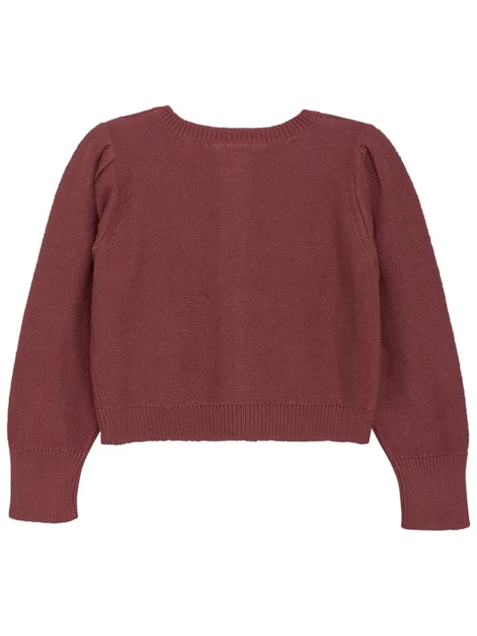 Cardigan in Rot