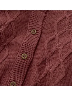 Cardigan in Rot