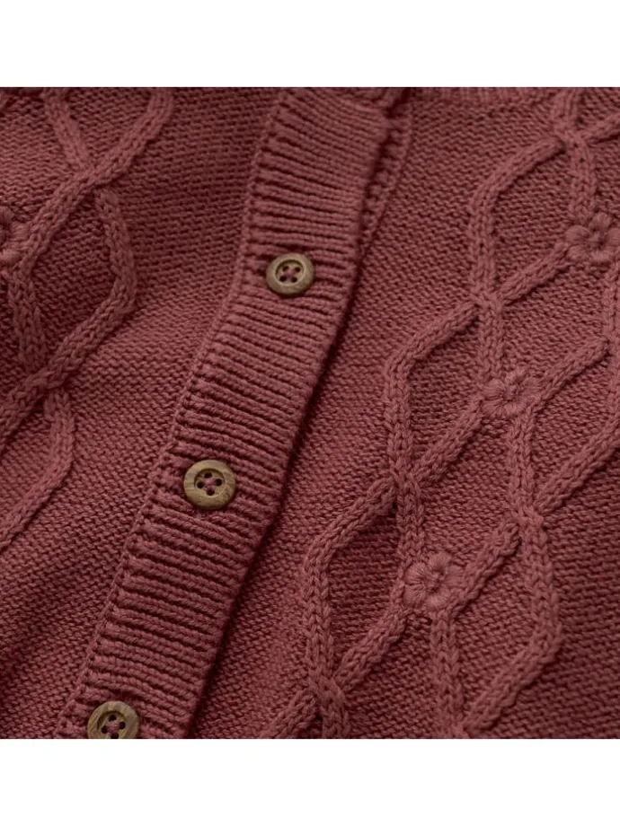 Cardigan in Rot