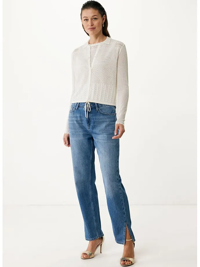 Cardigan in Weiß