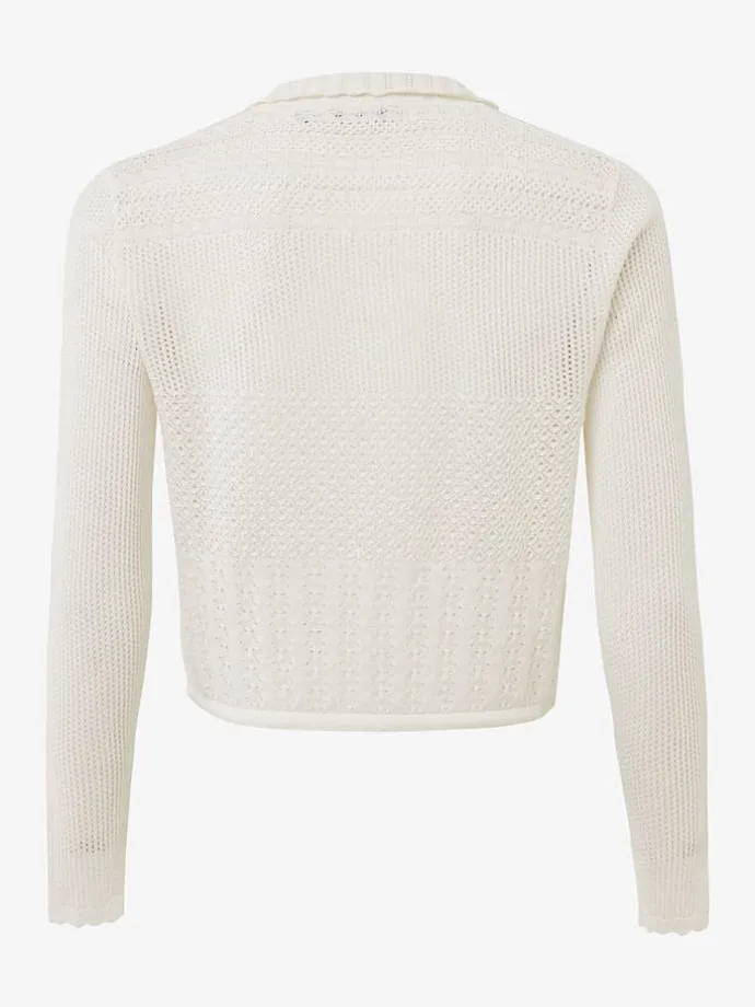 Cardigan in Weiß