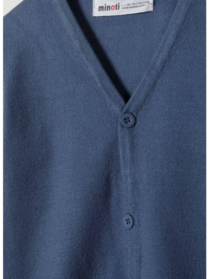 Cardigan 27KNIT44 in Blau