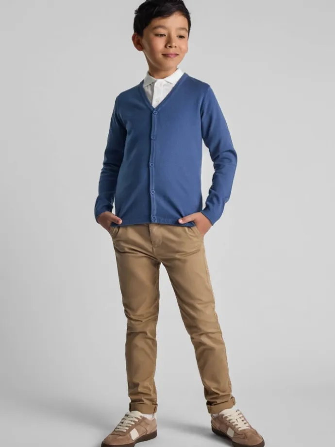 Cardigan 27KNIT44 in Blau