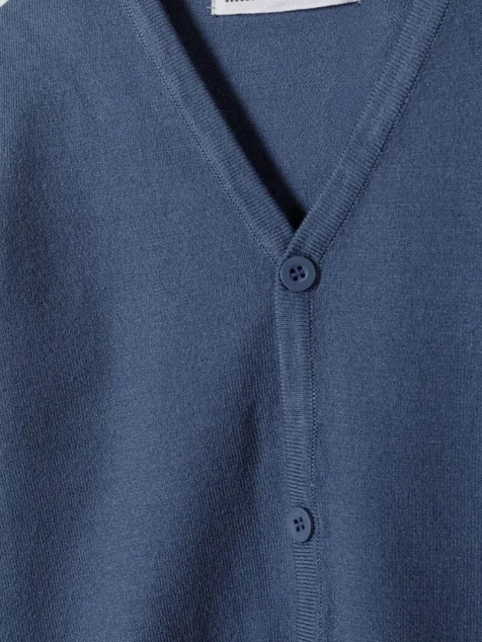 Cardigan 27KNIT44 in Blau