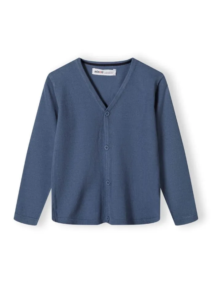Cardigan 27KNIT44 in Blau