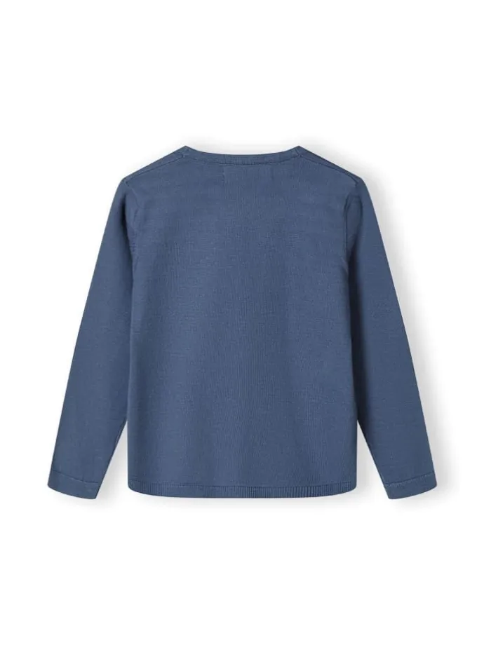 Cardigan 27KNIT44 in Blau
