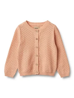 Cardigan "Magnella" in Apricot