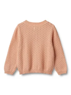 Cardigan "Magnella" in Apricot