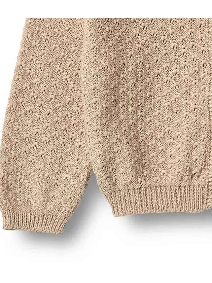 Cardigan "Magnella" in Beige
