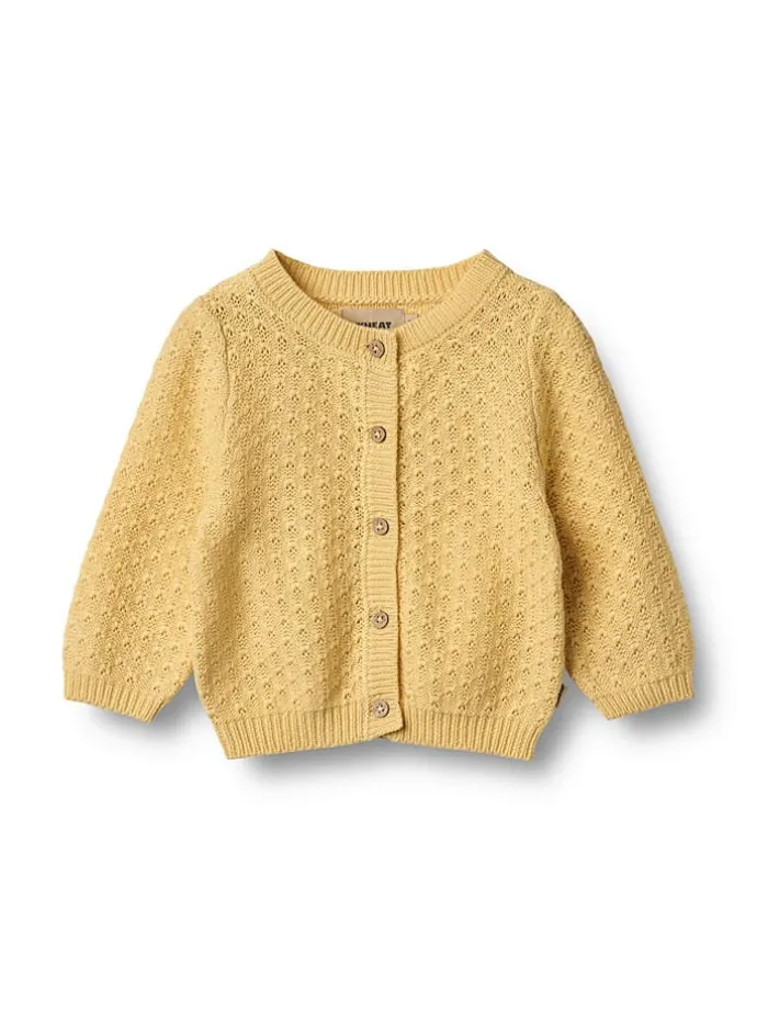 Cardigan "Magnella" in Gelb