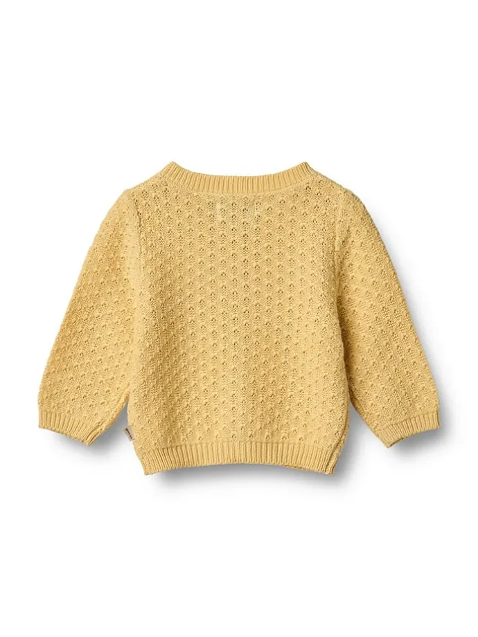 Cardigan "Magnella" in Gelb