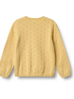 Cardigan "Maia" in Gelb