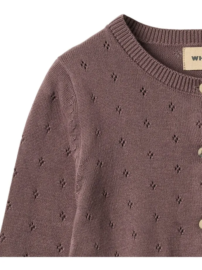 Cardigan "Maia" in Lila