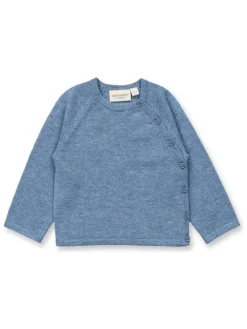 Cardigan "P. Picasso" in Blau