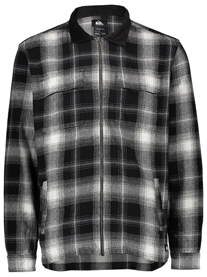 Cardigan "Quarrywood" in Schwarz/ Grau