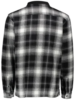 Cardigan "Quarrywood" in Schwarz/ Grau