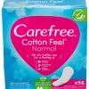 Carefree Slipeinlagen Cotton Feel Normal Aloe Vera Duft 56er