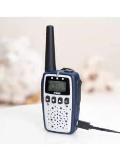 Care&Talk Audio-Babyphone und Walkie-Talkie in Schwarz ab 0 Monate