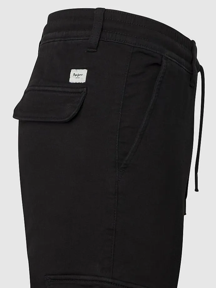 Cargohose "Gymdigo" in Schwarz