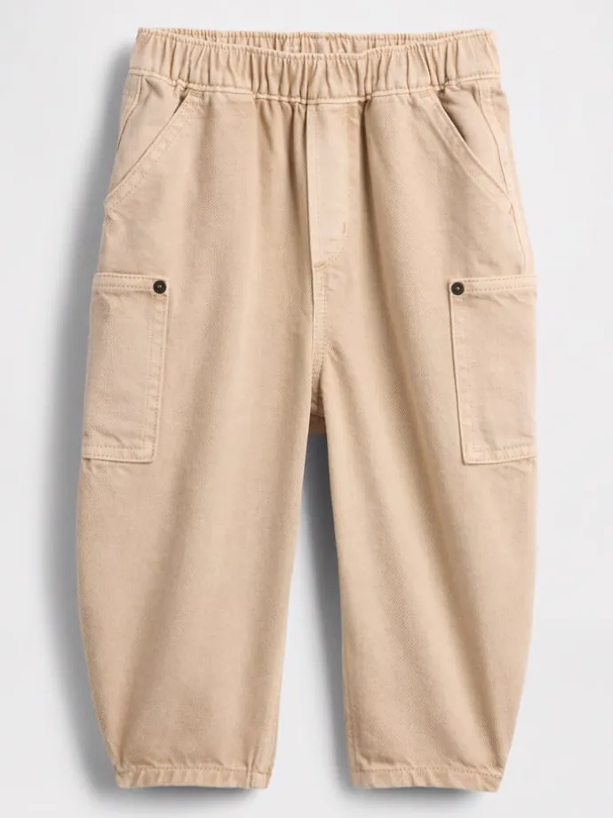 Cargohose in Beige