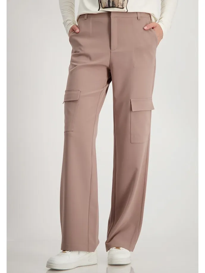 Cargohose in Beige