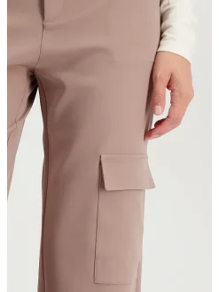 Cargohose in Beige