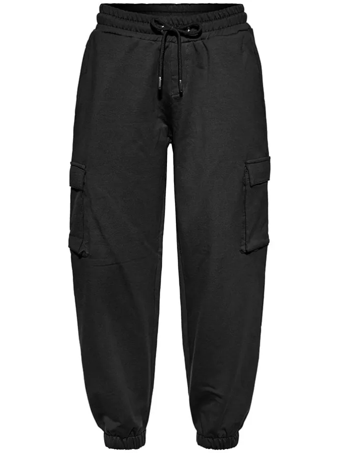 Cargohose in Schwarz
