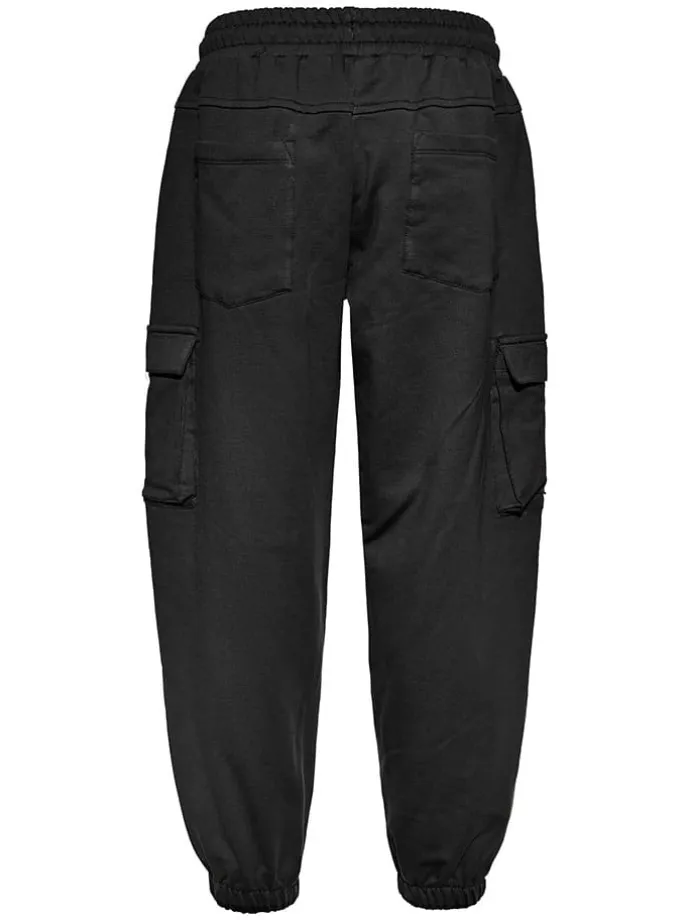 Cargohose in Schwarz