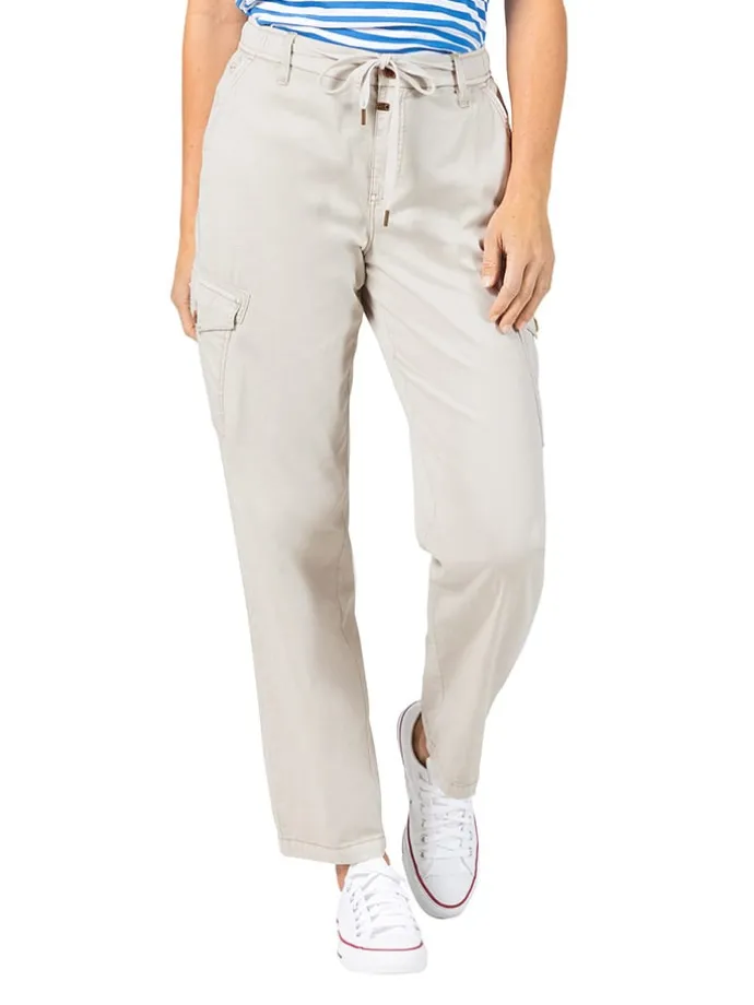Cargohose "Marla" in Creme