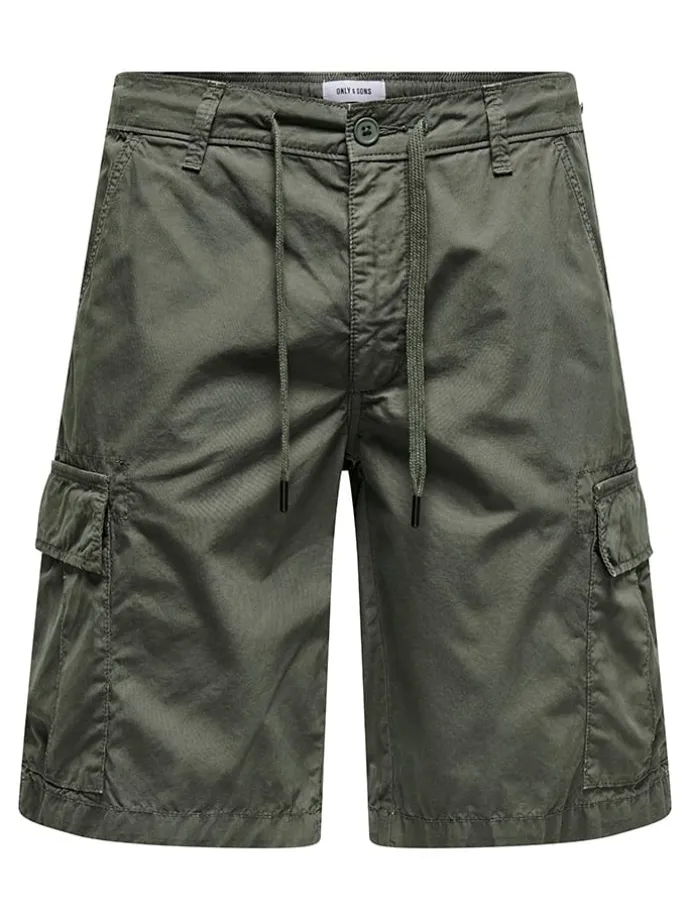 Cargoshorts in Khaki