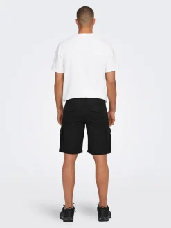 Cargoshorts in Schwarz
