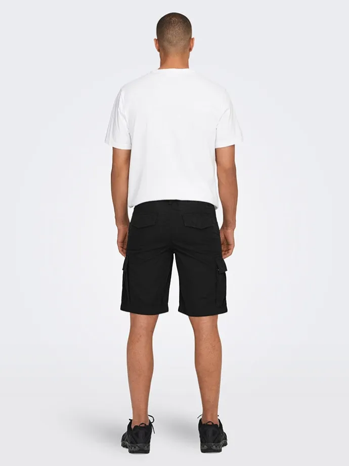 Cargoshorts in Schwarz