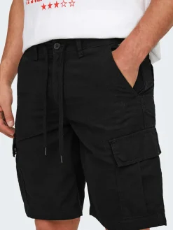 Cargoshorts in Schwarz