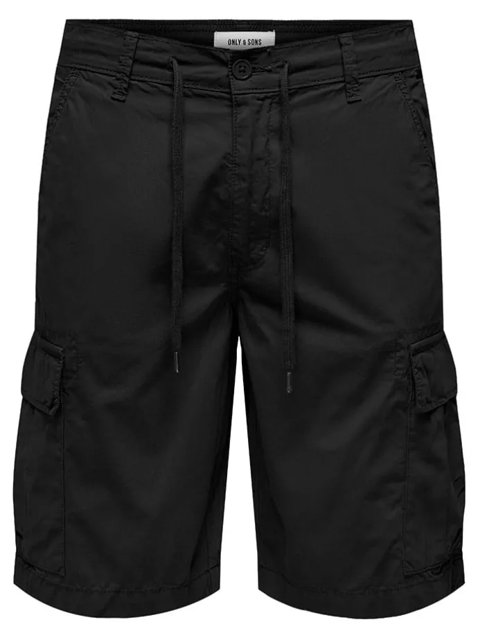 Cargoshorts in Schwarz