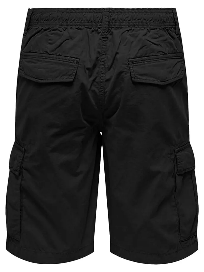 Cargoshorts in Schwarz