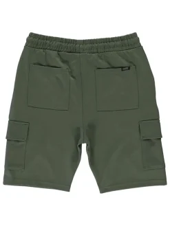 Cargo-Sweatshorts "Redush" in Moosgrün