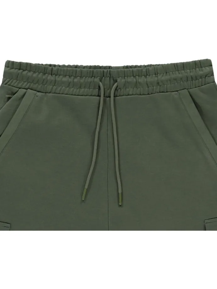 Cargo-Sweatshorts "Redush" in Moosgrün